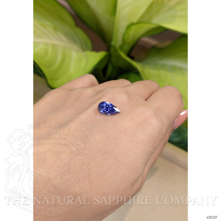 2.64 Ct. Blue Sapphire from Ceylon (Sri Lanka)