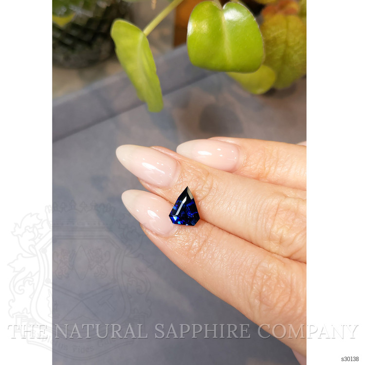 2.64 Ct. Blue Sapphire from Ceylon (Sri Lanka)