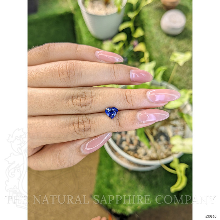 1.72 Ct. Blue Sapphire from Ceylon (Sri Lanka)