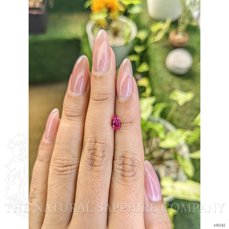 1.00 Ct. Pink Sapphire from Ceylon (Sri Lanka)