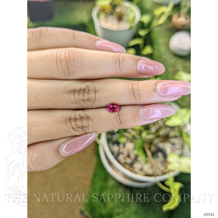 1.00 Ct. Pink Sapphire from Ceylon (Sri Lanka)