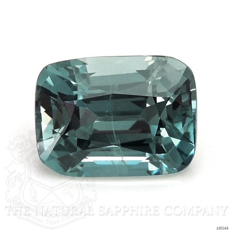 2.57 Ct. Bluish Green Sapphire from Ceylon (Sri Lanka)