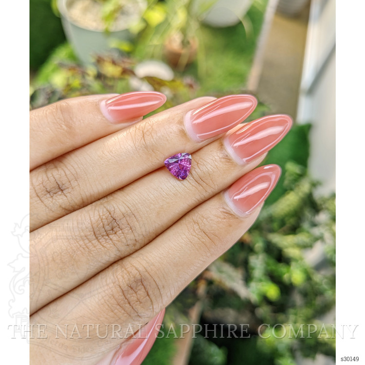 1.21 Ct. Purplish Pink Sapphire from Ceylon (Sri Lanka)
