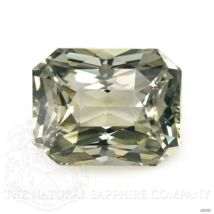 3.51 Ct. Green Sapphire from Ceylon (Sri Lanka)