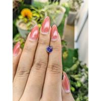 1.23 Ct. Blue Sapphire from Ceylon (Sri Lanka) Life Style
