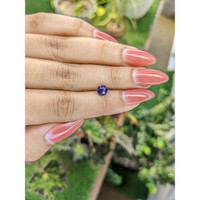 0.99 Ct. Blue Sapphire from Ceylon (Sri Lanka) Life Style