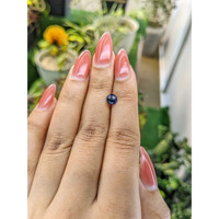 0.99 Ct. Blue Sapphire from Ceylon (Sri Lanka) Life Style