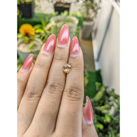 1.49 Ct. Yellowish Brown Sapphire from Ceylon (Sri Lanka) Life Style