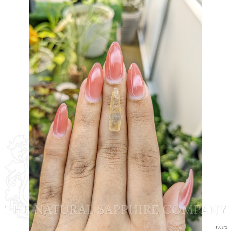 6.59 Ct. Yellow Sapphire Crystal from Ceylon (Sri Lanka)