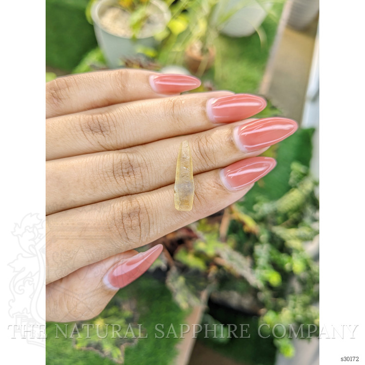 6.59 Ct. Yellow Sapphire Crystal from Ceylon (Sri Lanka)