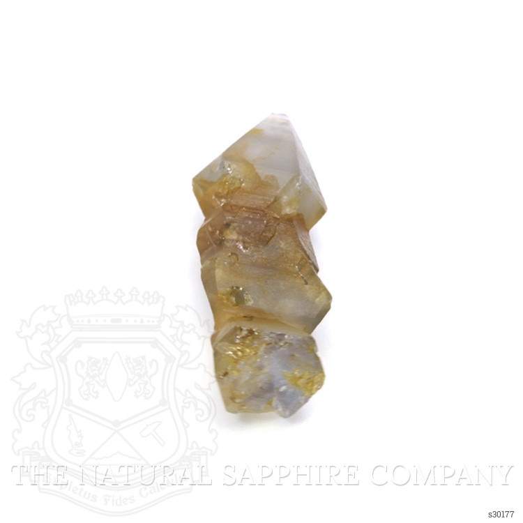 112.86 Ct. Bi Color Sapphire Crystal from Ceylon (Sri Lanka)