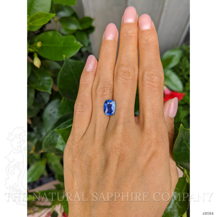 3.55 Ct. Blue Sapphire from Ceylon (Sri Lanka)