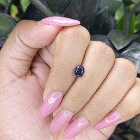 1.04 Ct. Blue Sapphire from Madagascar Life Style
