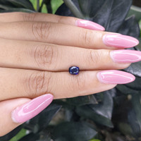 1.04 Ct. Blue Sapphire from Madagascar Life Style