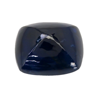 2.54 Ct. Blue Cabochon Sapphire from Madagascar Video