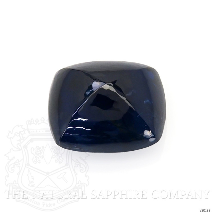 2.54 Ct. Blue Cabochon Sapphire from Madagascar