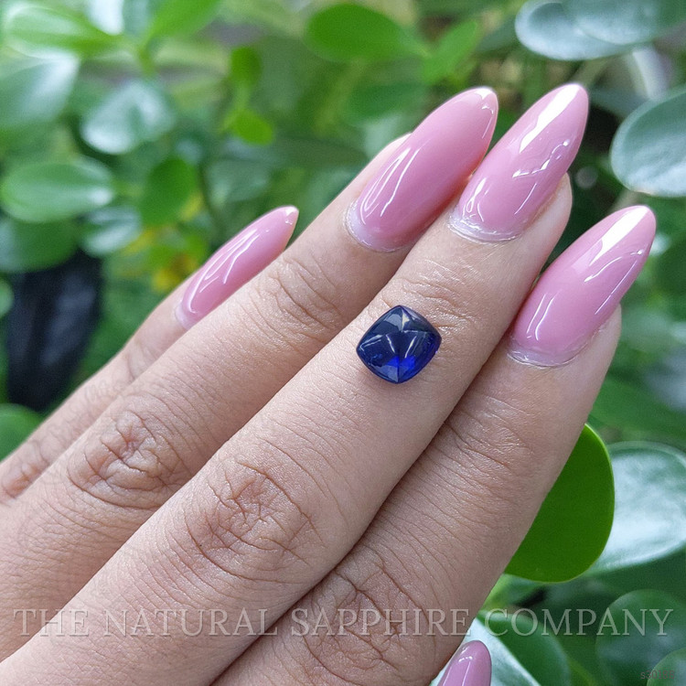 2.54 Ct. Blue Cabochon Sapphire from Madagascar