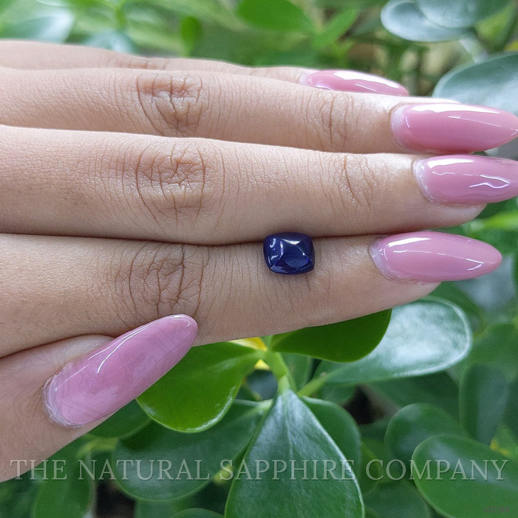 2.54 Ct. Blue Cabochon Sapphire from Madagascar