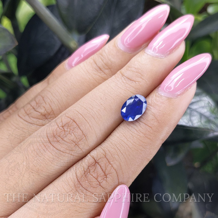 2.65 Ct. Blue Sapphire from Ceylon (Sri Lanka)
