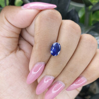 2.65 Ct. Blue Sapphire from Ceylon (Sri Lanka) Life Style