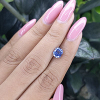 2.02 Ct. Blue Sapphire from Ceylon (Sri Lanka) Life Style
