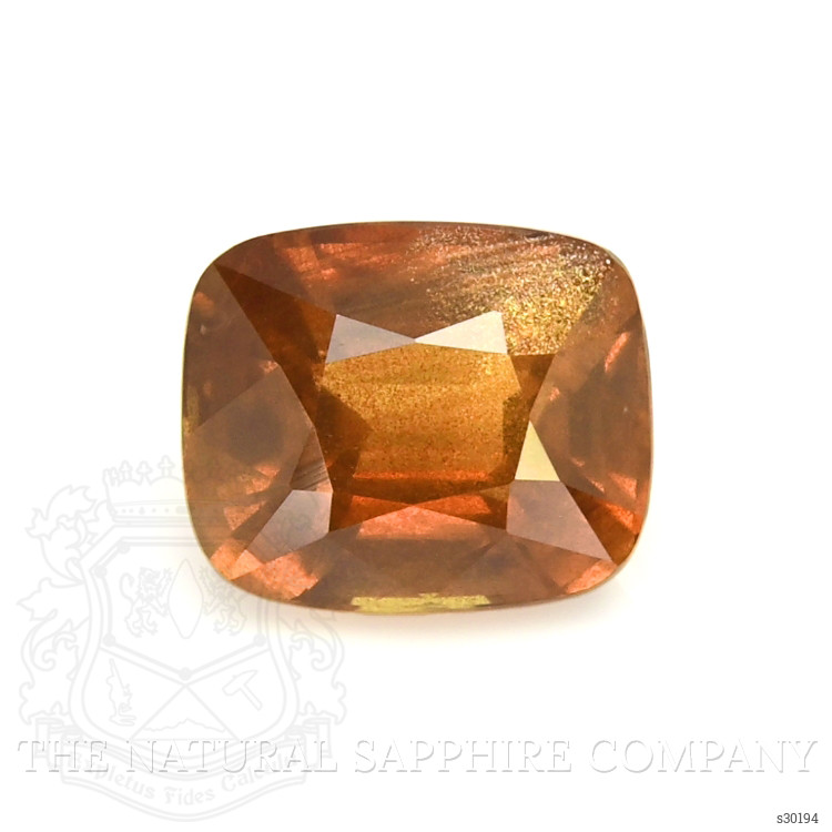 2.10 Ct. Orangish Brown Sapphire from Ceylon (Sri Lanka)