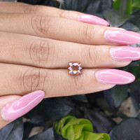 2.10 Ct. Orangish Brown Sapphire from Ceylon (Sri Lanka) Life Style