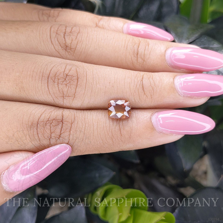 2.10 Ct. Orangish Brown Sapphire from Ceylon (Sri Lanka)