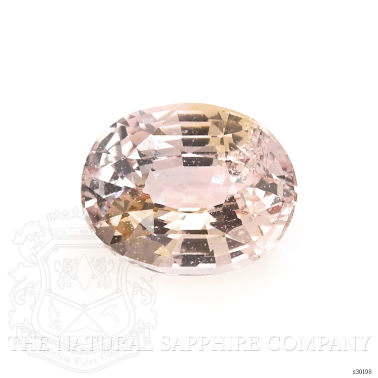 1.36 Ct. Peach Sapphire from Ceylon (Sri Lanka)