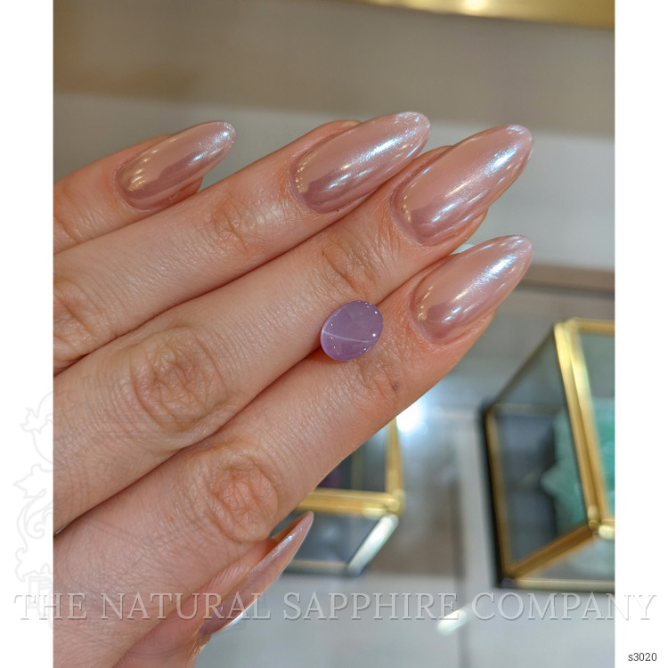 4.22 Ct. Pink Star Sapphire from Ceylon (Sri Lanka)