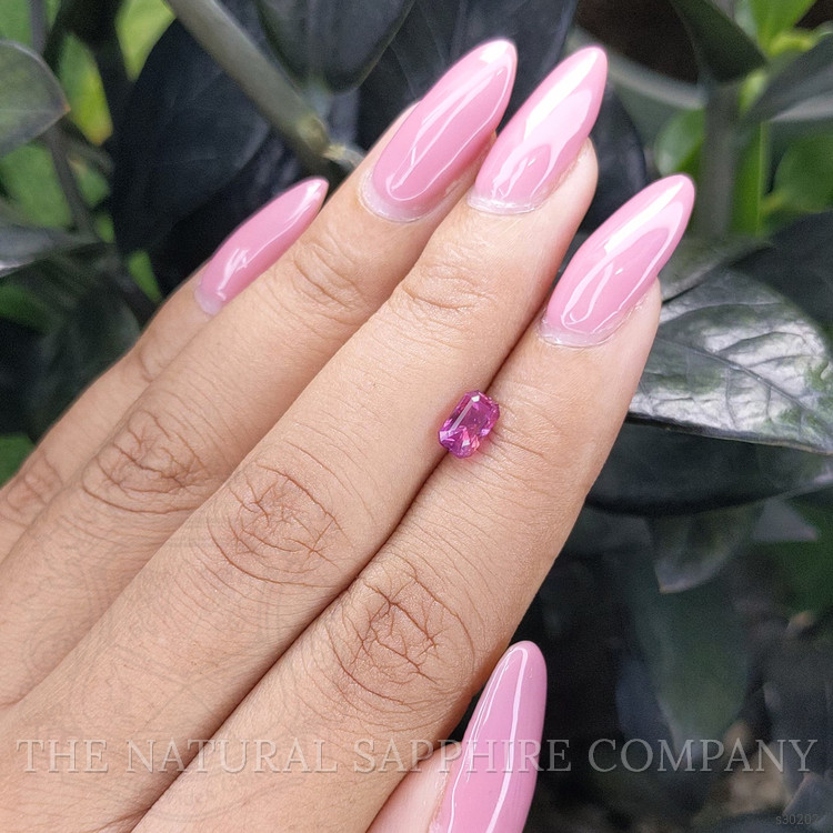 1.14 Ct. Purplish Pink Sapphire from Mozambique