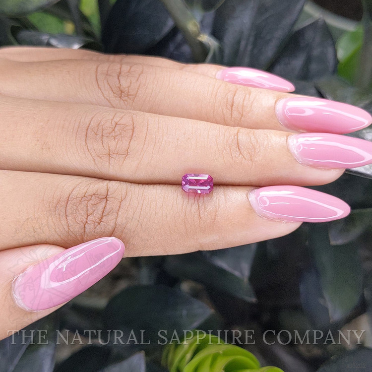 1.14 Ct. Purplish Pink Sapphire from Mozambique
