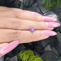 1.23 Ct. Purple Star Sapphire from Ceylon (Sri Lanka) Life Style