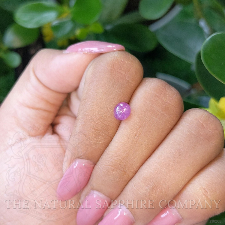 1.32 Ct. Pinkish Purple Star Sapphire from Ceylon (Sri Lanka)
