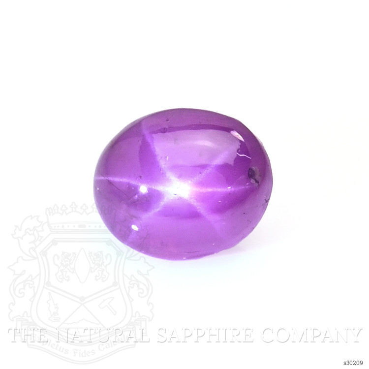 0.83 Ct. Purple Star Sapphire from Ceylon (Sri Lanka)