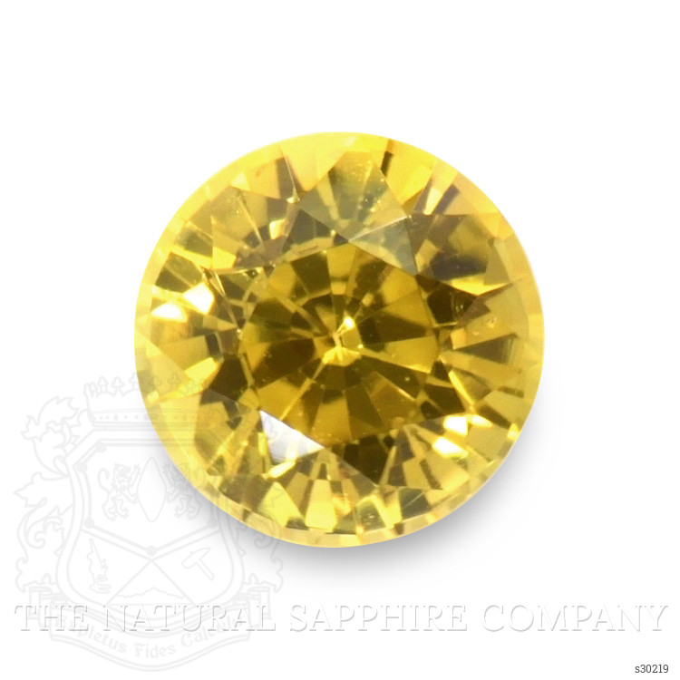 0.73 Ct. Yellow Sapphire from Ceylon (Sri Lanka)