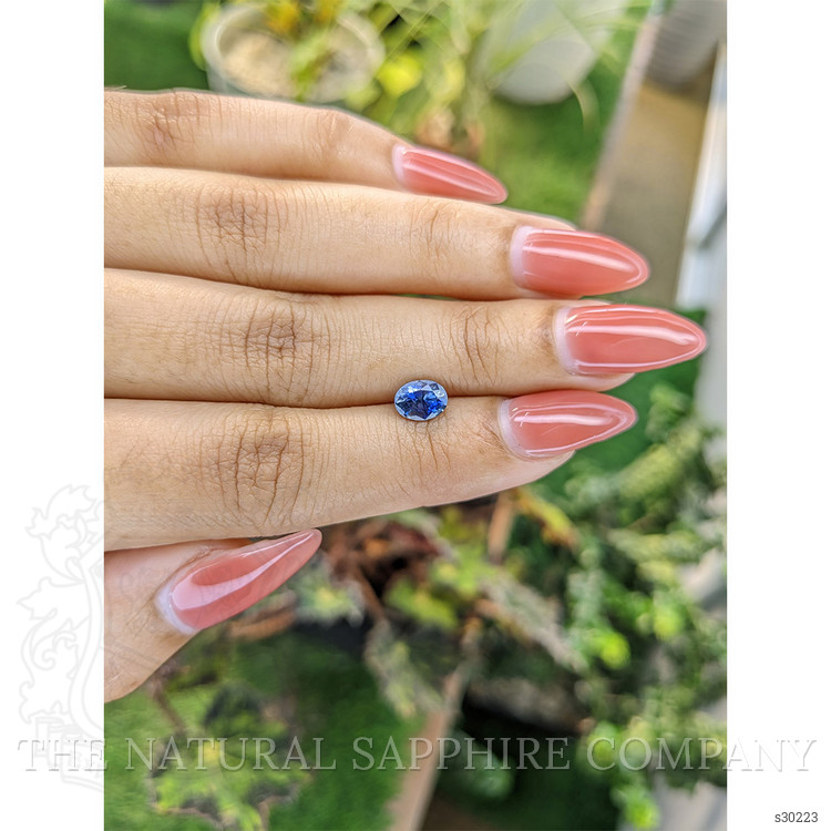 1.17 Ct. Bi Color Sapphire from Ceylon (Sri Lanka)
