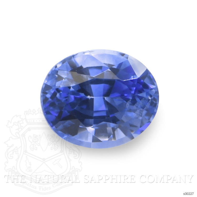 0.90 Ct. Blue Sapphire from Ceylon (Sri Lanka)