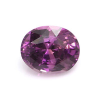 0.83 Ct. Pinkish Purple Sapphire from Ceylon (Sri Lanka) Video