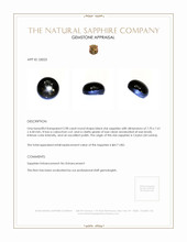 2.98 Ct. Sapphire from Ceylon (Sri Lanka) Appraisal