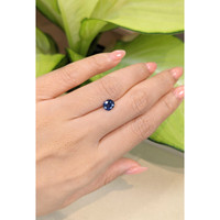 1.03 Ct. Blue Sapphire from Thailand Life Style