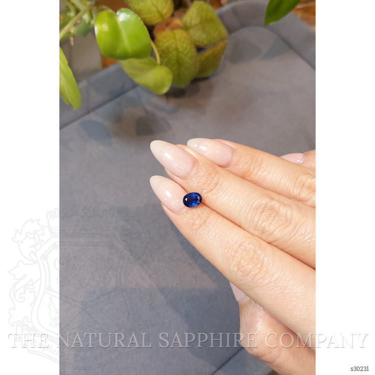 1.12 Ct. Blue Sapphire from Thailand