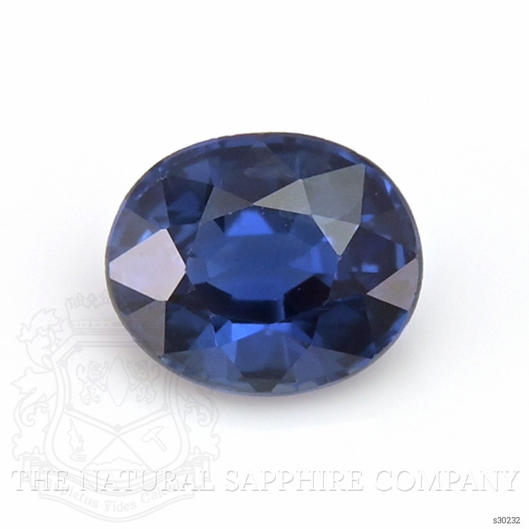 0.68 Ct. Blue Sapphire from Thailand