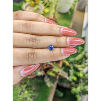 0.73 Ct. Blue Sapphire from Ceylon (Sri Lanka) Life Style