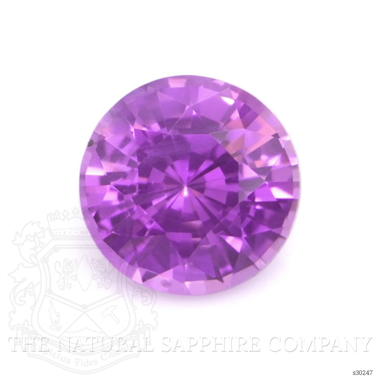 0.63 Ct. Pinkish Purple Sapphire from Ceylon (Sri Lanka)