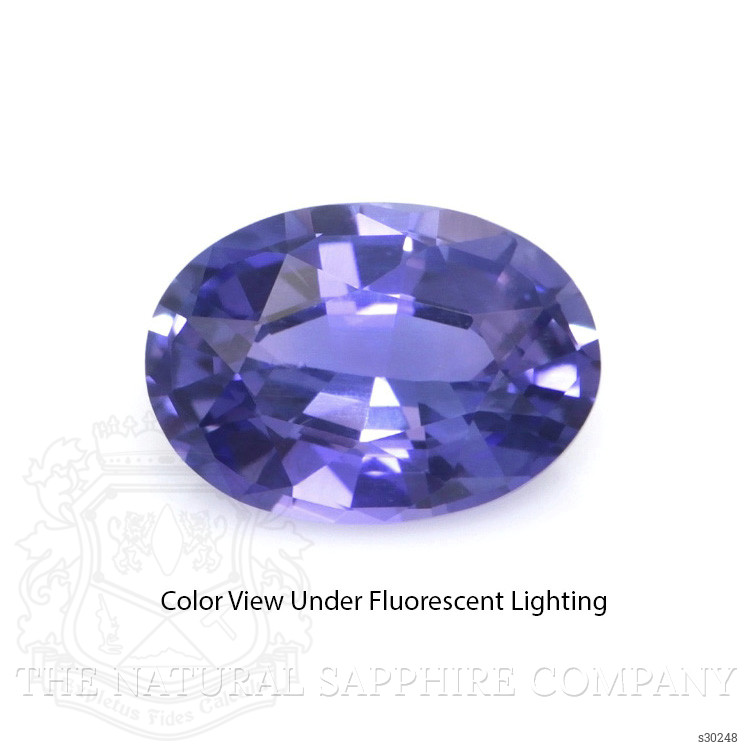 0.69 Ct. Color Change Sapphire from Ceylon (Sri Lanka)