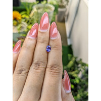 0.69 Ct. Color Change Sapphire from Ceylon (Sri Lanka) Life Style