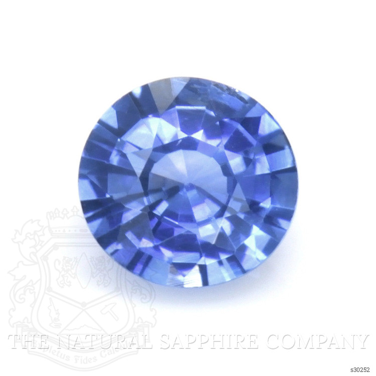 0.59 Ct. Blue Sapphire from Ceylon (Sri Lanka)