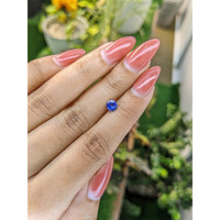 0.59 Ct. Blue Sapphire from Ceylon (Sri Lanka) Life Style