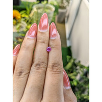 0.52 Ct. Pink Sapphire from Ceylon (Sri Lanka) Life Style